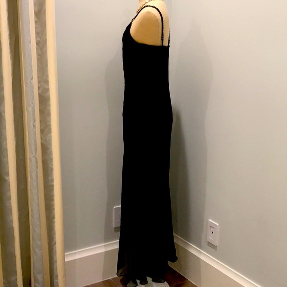 💯✅ AUTHENTIC JOSEPH RIBKOFF GOWN W/ BEADED STRAPS - Picture 4 of 5